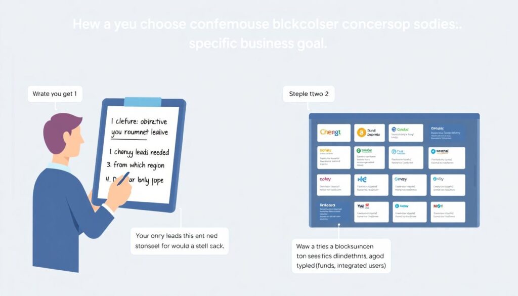 Как выбрать идеальный пакет спонсорства на крипто-ивенте - иллюстрация