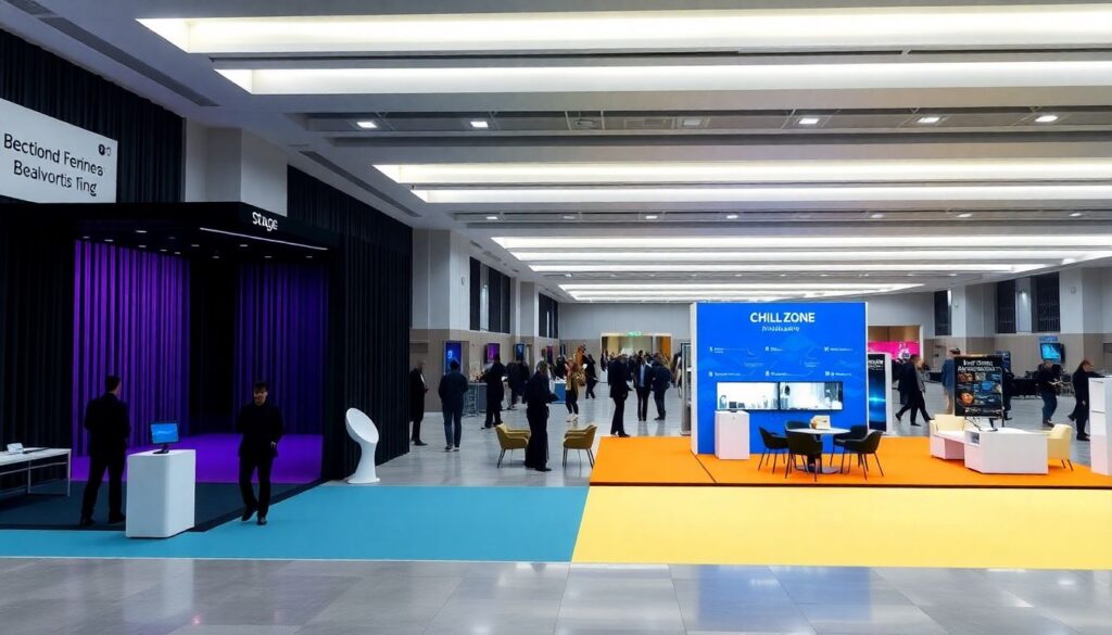 Как выбрать место размещения стенда на глобальном финтех-форуме - иллюстрация