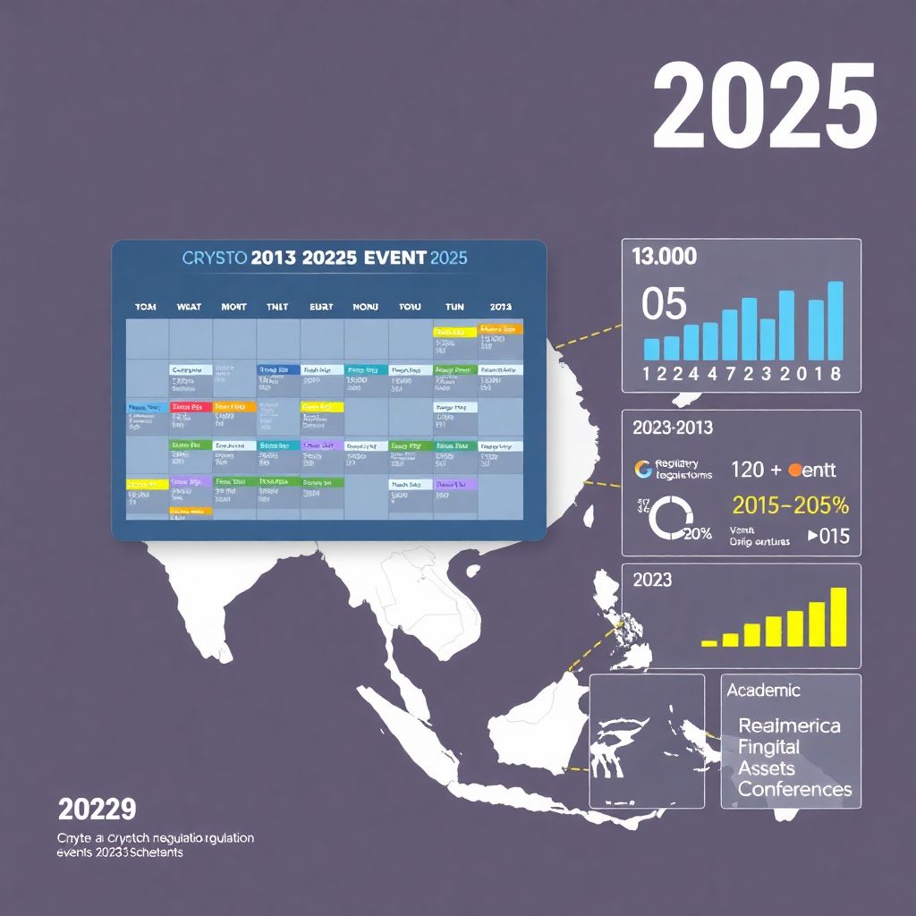 Календарь мероприятий по криптовалютам и регуляторике в Азии 2025 год