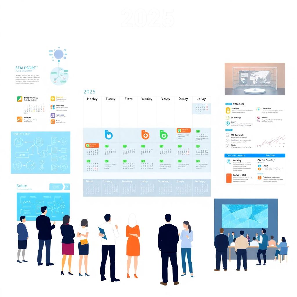 Календарь мероприятий по инновациям в цифровой экономике для бизнеса 2025