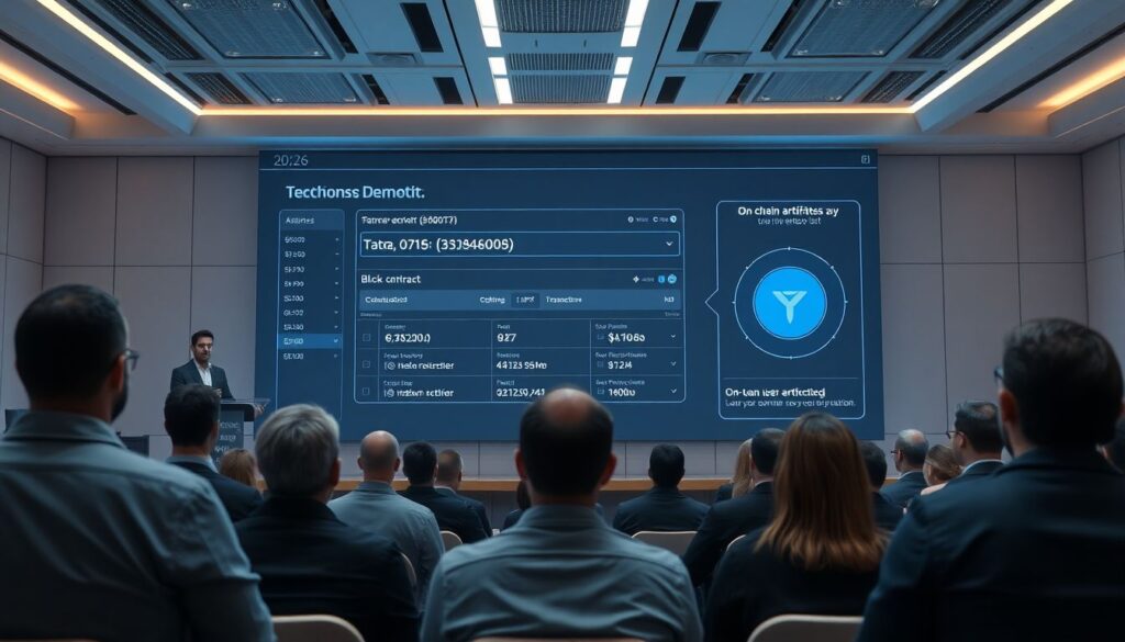 Как подготовиться к демо-сиянию на крипто-ивенте - иллюстрация