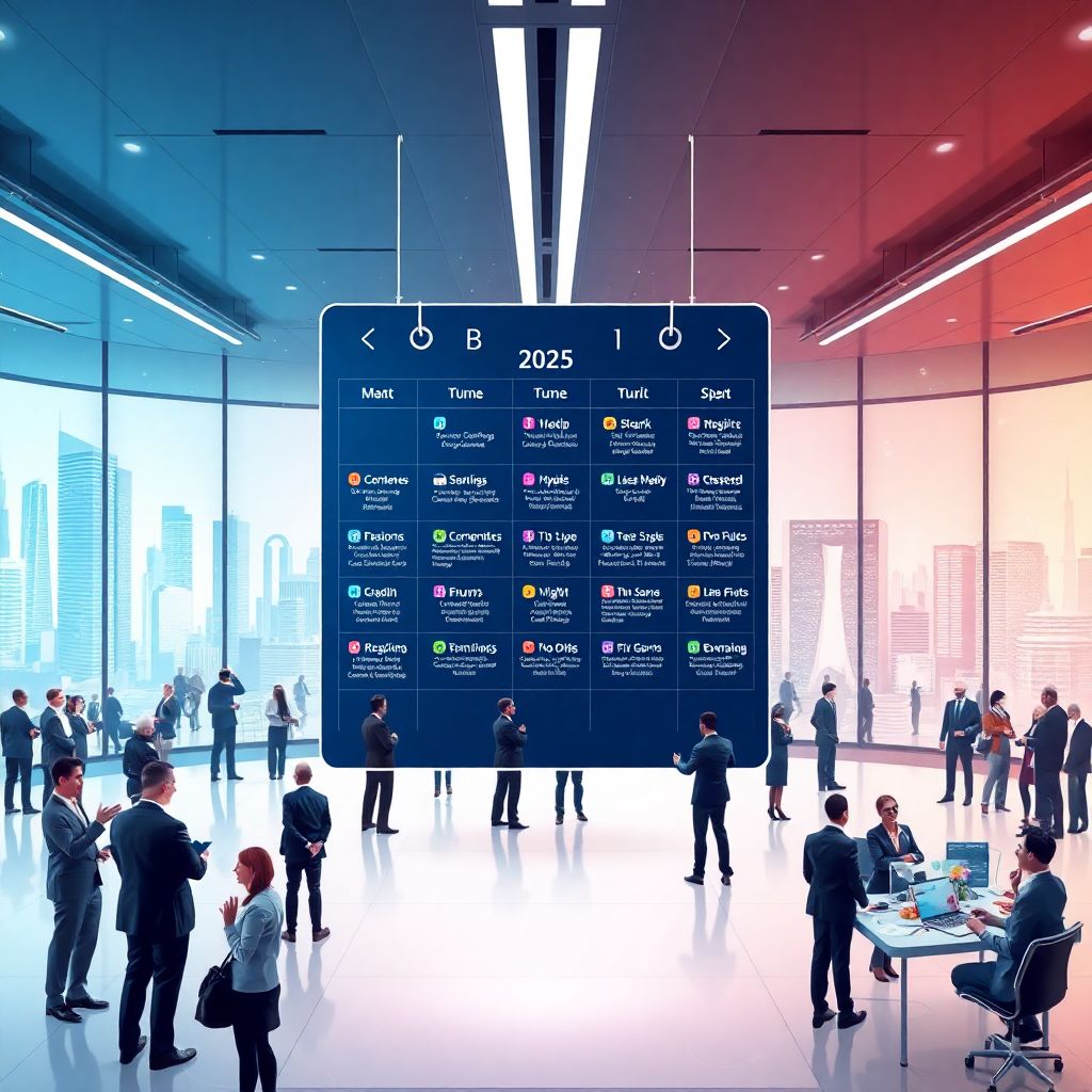 Календарь мероприятий по банковскому делу и финтеху в регионе на 2024 год