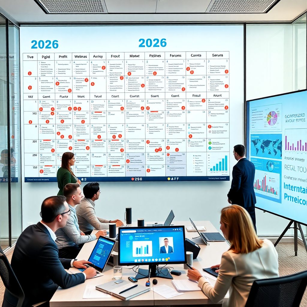 Календарь мероприятий по цифровой экономике и налоговому планированию на год