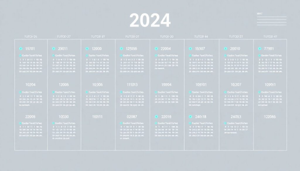 Календарь мероприятий по цифровой экономике и финансовому планированию - иллюстрация