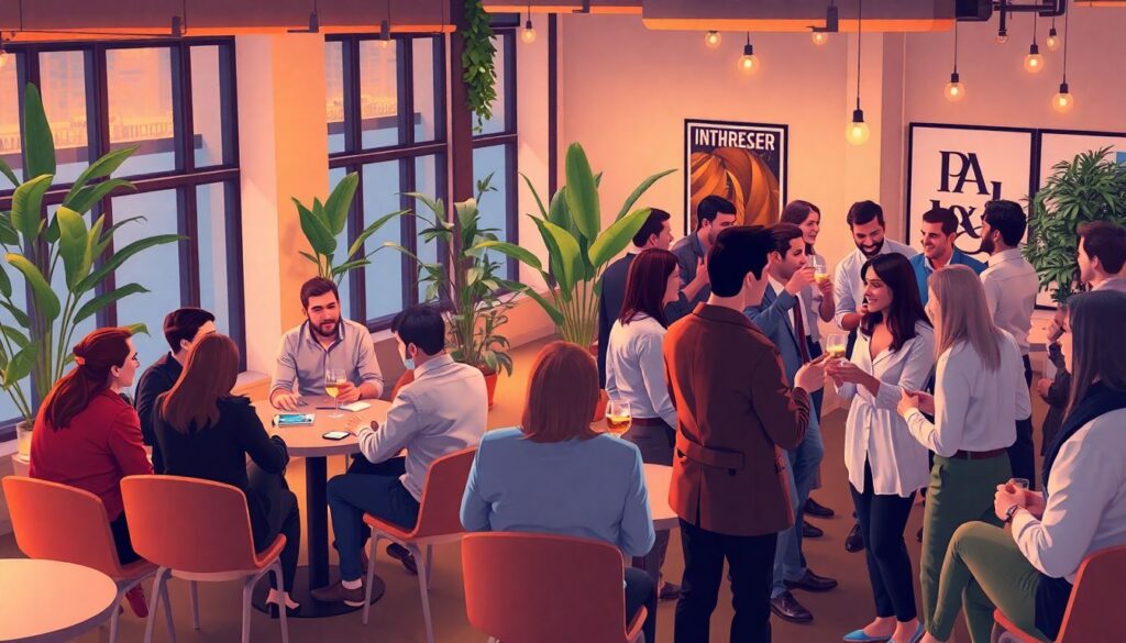 Как организовать сетевой вечер с инвесторами на стартап-форуме - иллюстрация