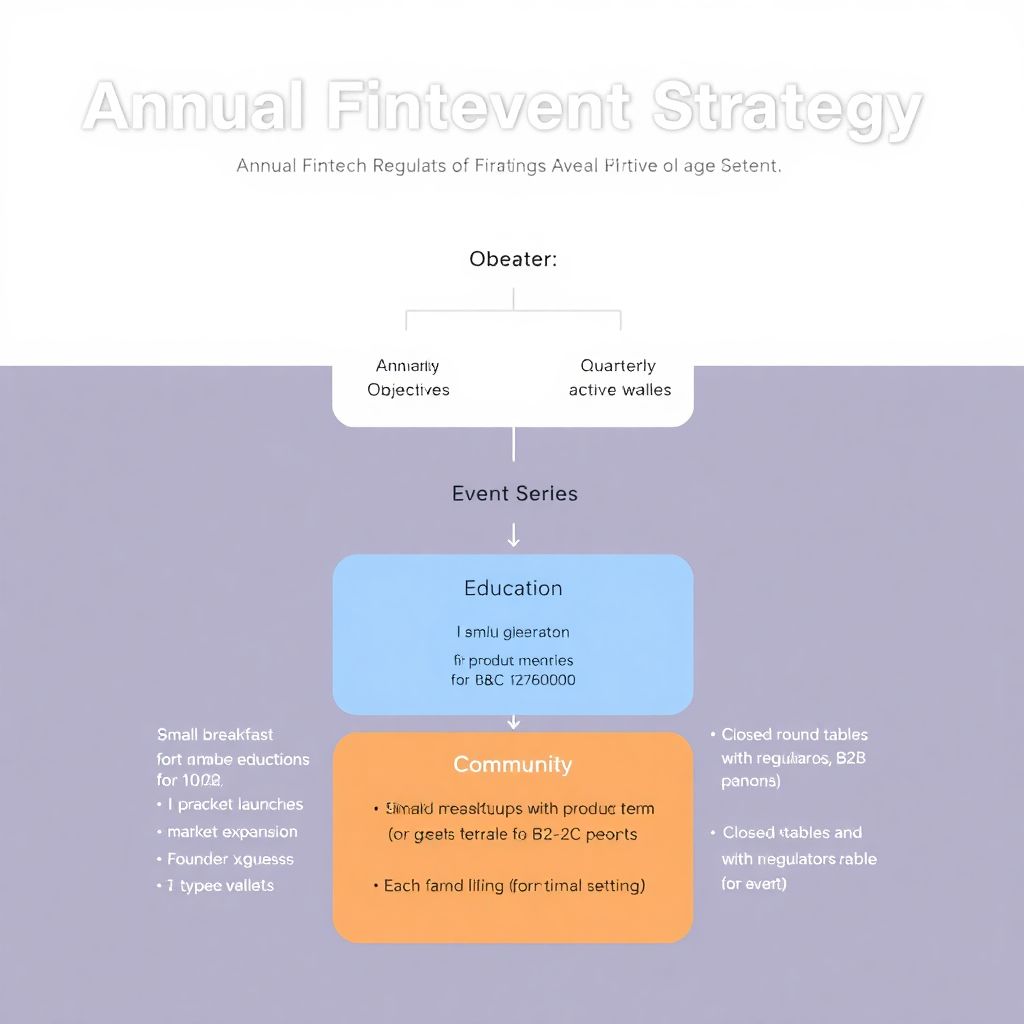 Как организовать серию мероприятий вокруг финтех-стартапа на год