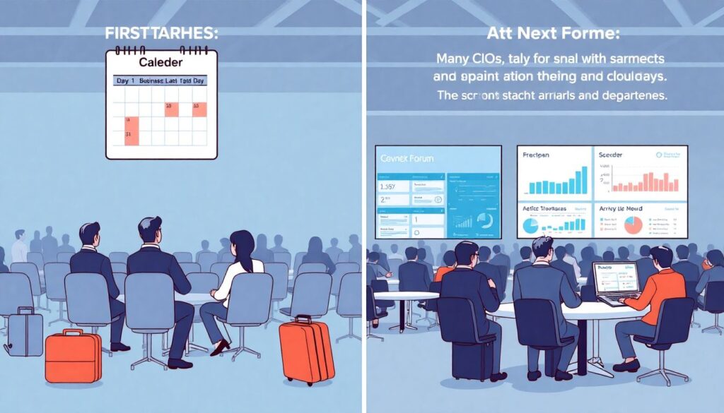 Как выбрать лучшие дни для сетевых встреч на форуме - иллюстрация