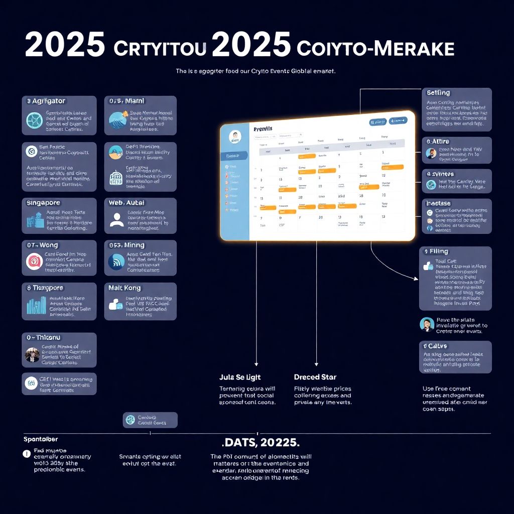 Расписания крипто-ивентов в США и Азии 2025: где найти актуальные события