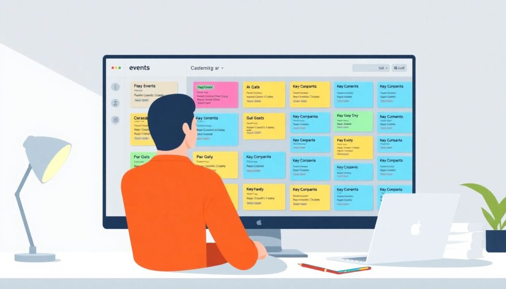 Календарь мероприятий по криптовалютам и стейблкоинам для бизнеса - иллюстрация