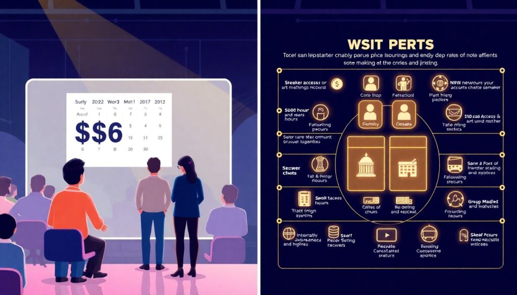 Как выбрать лучший пакет билетов на крипто-ивент - иллюстрация