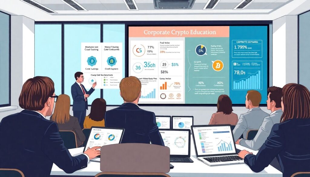 Календарь мероприятий по Defi и криптообразованию для бизнес-клиентов - иллюстрация