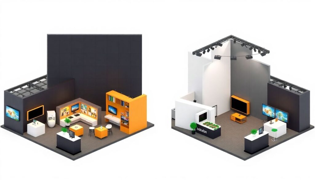 Как выбрать лучший формат стенда на крипто-ивенте - иллюстрация