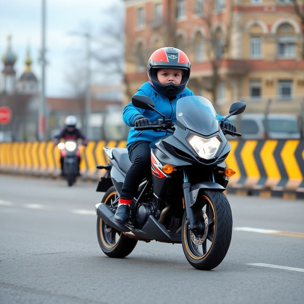 Детская мотошкола в Москве дети и безопасность на первом месте